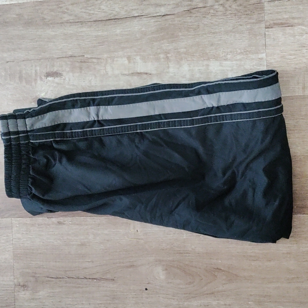 NBN Gear pants size L (14/16) black with gray stripes